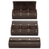 Vintage Crazy Horse Leather Watch Storage Box